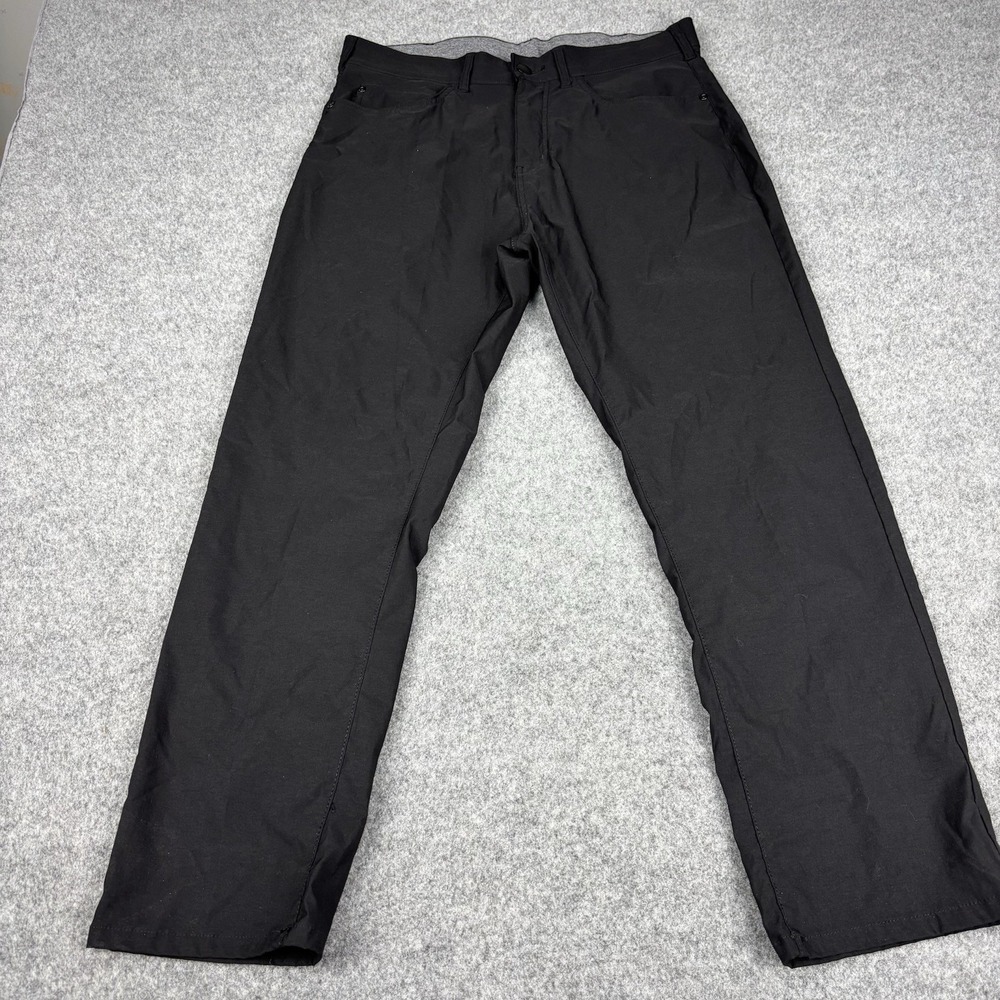 Members‎ Mark Denali Pants Mens 34x30 Black Straight Leg Outdoor Hiking Casual